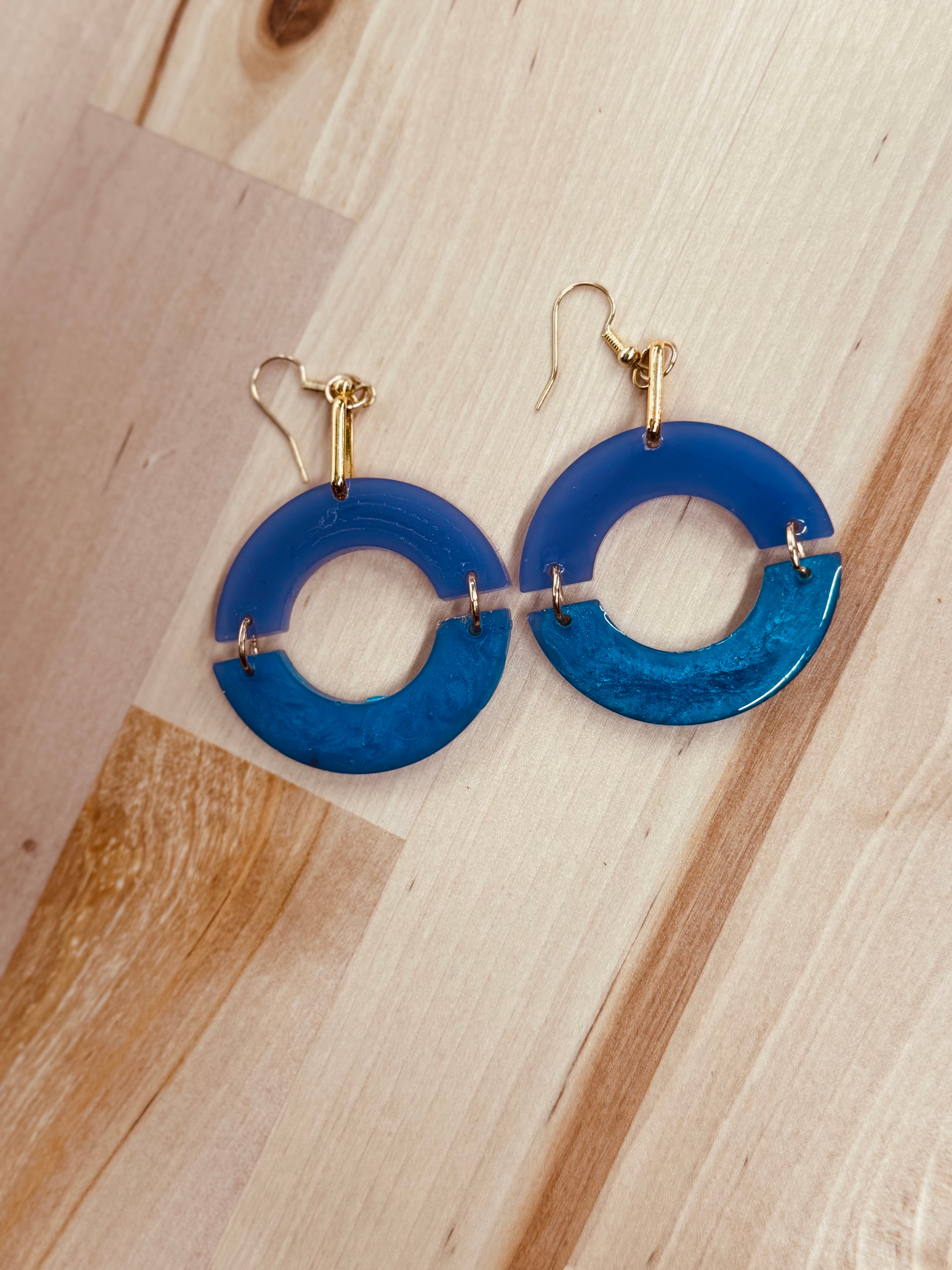 Harmony Earrings- Purple