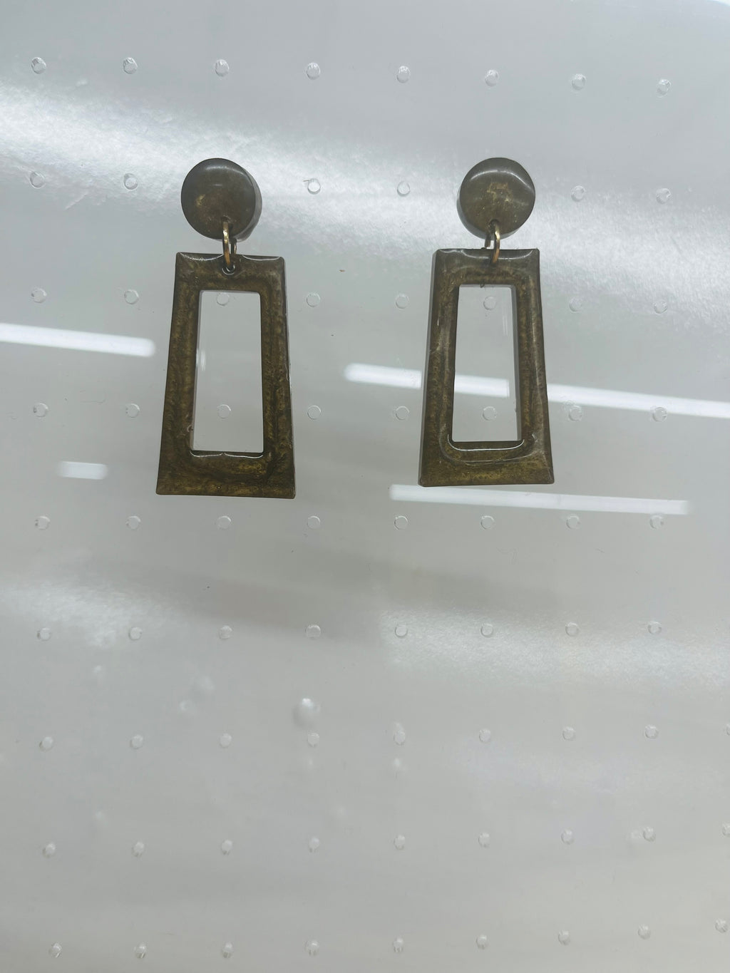 Ariel Earrings-Bronze