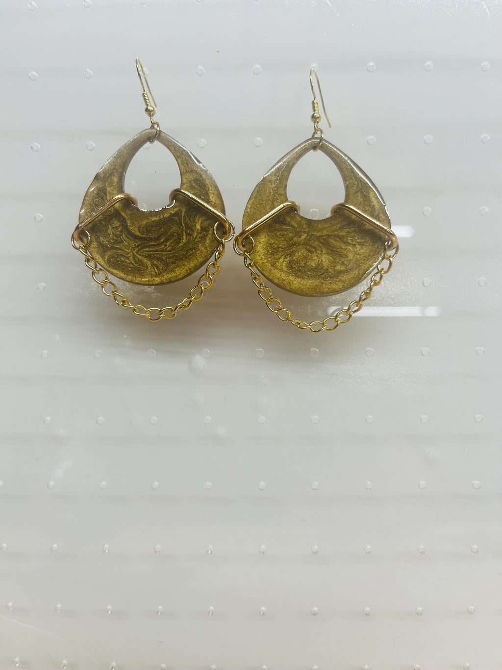 Valerie Earrings-Bronze