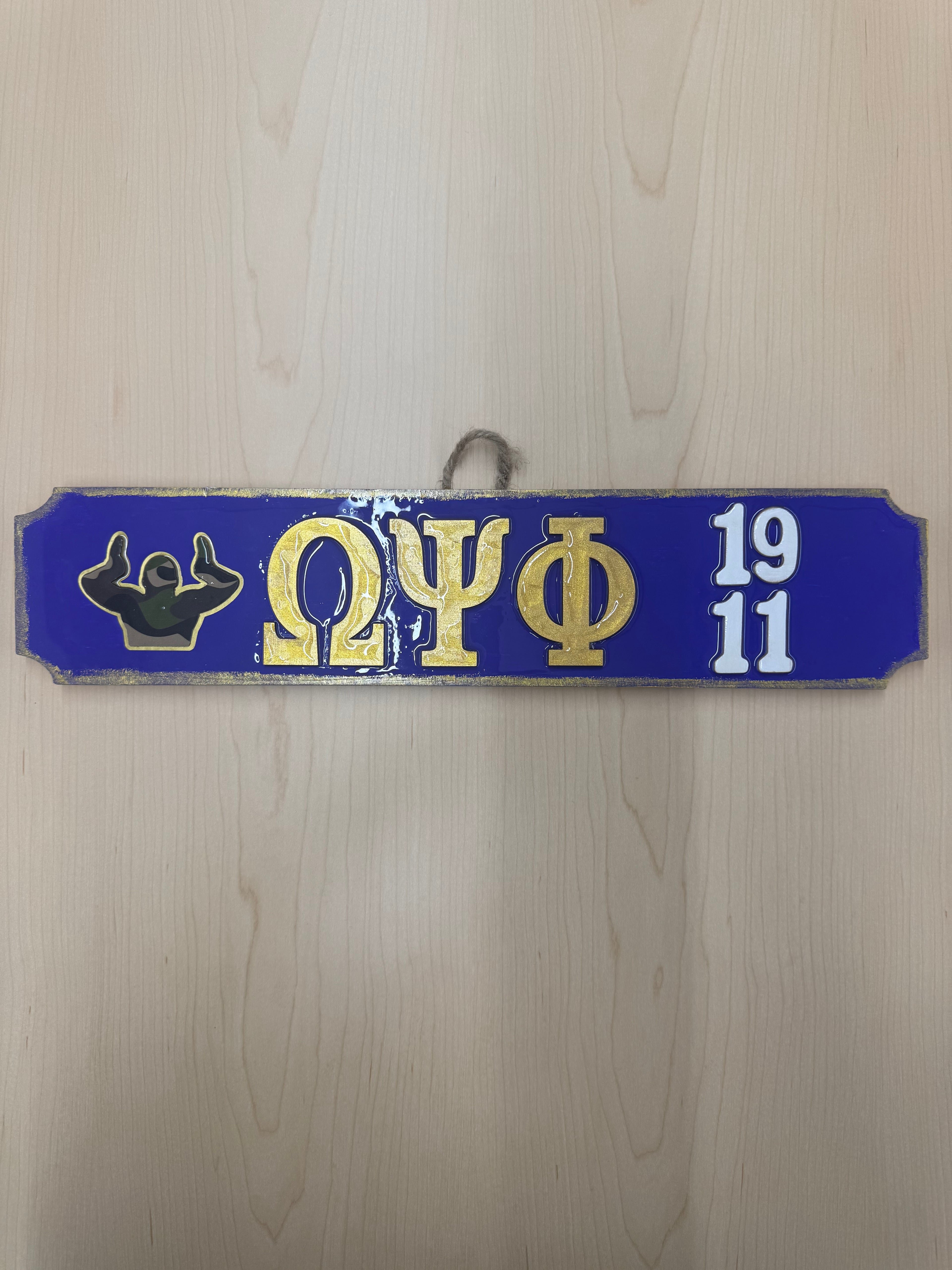 Custom Wooden Wall Decor- with Resin