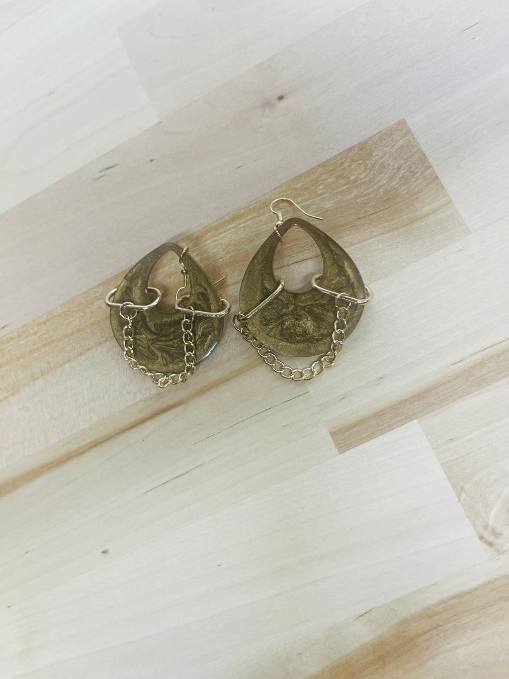 Valerie Earrings-Bronze