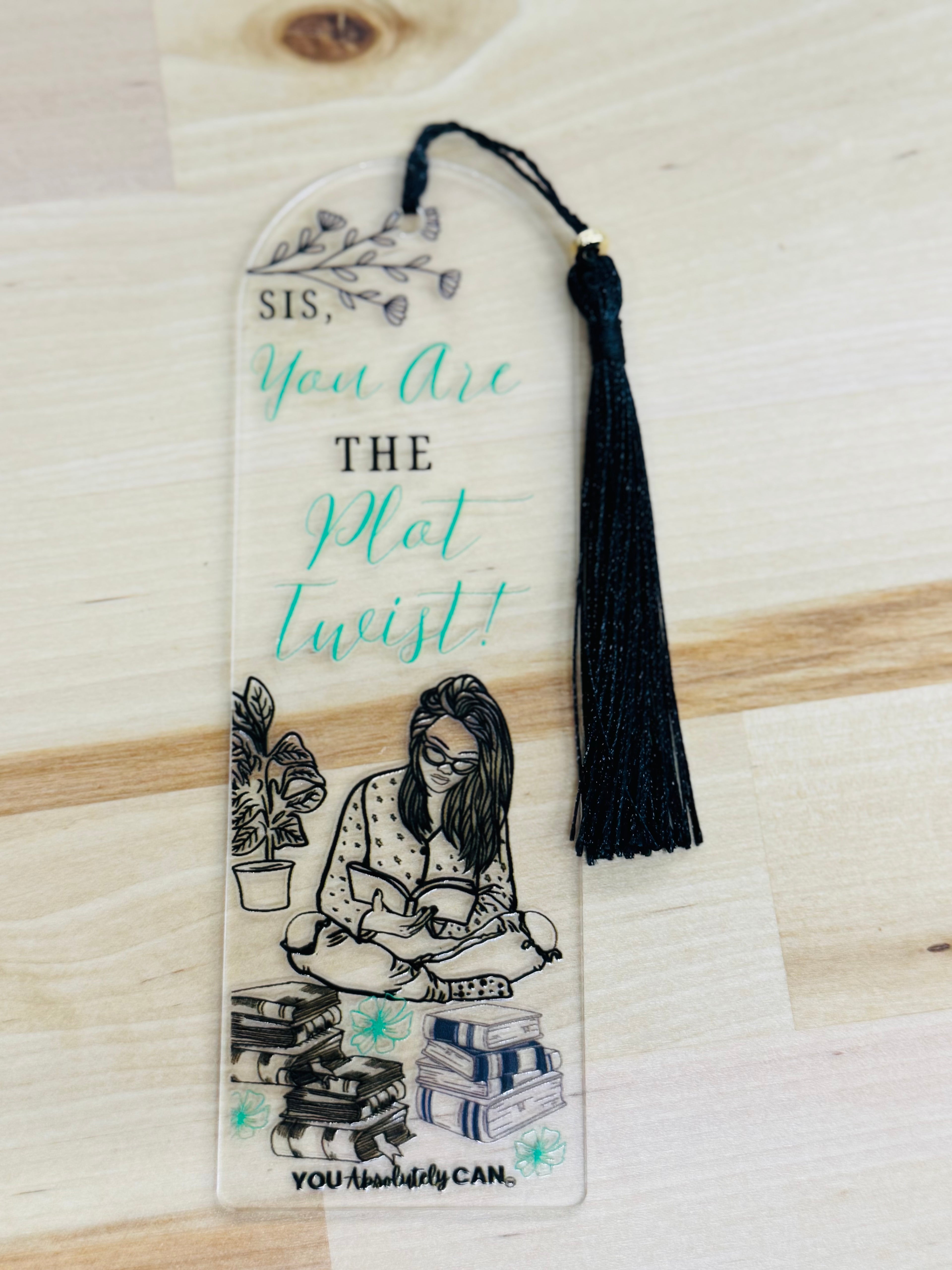 PLOT TWIST- BOOKMARK