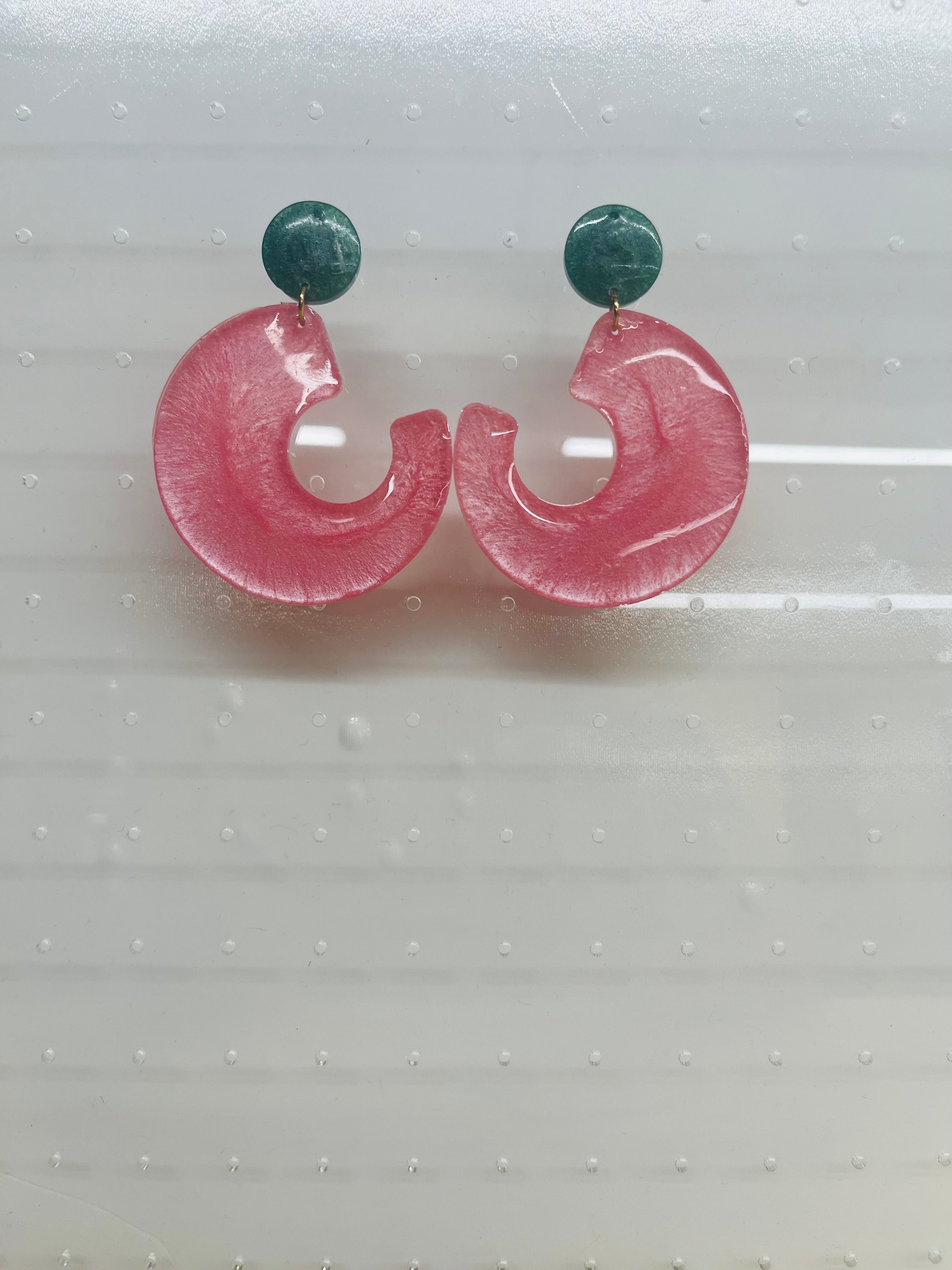 Kimberli Earrings- Pink