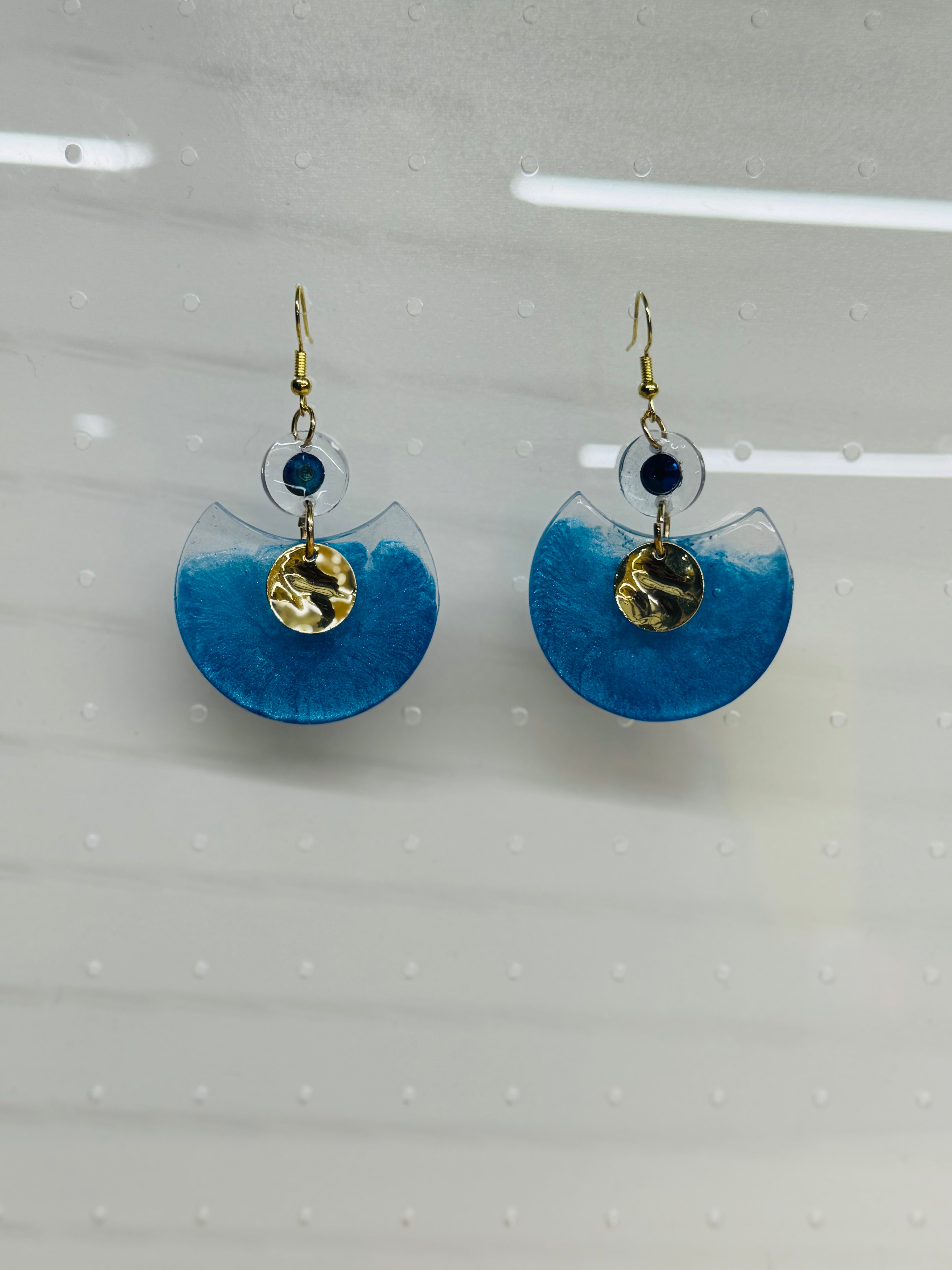 Grace Earrings- Blue