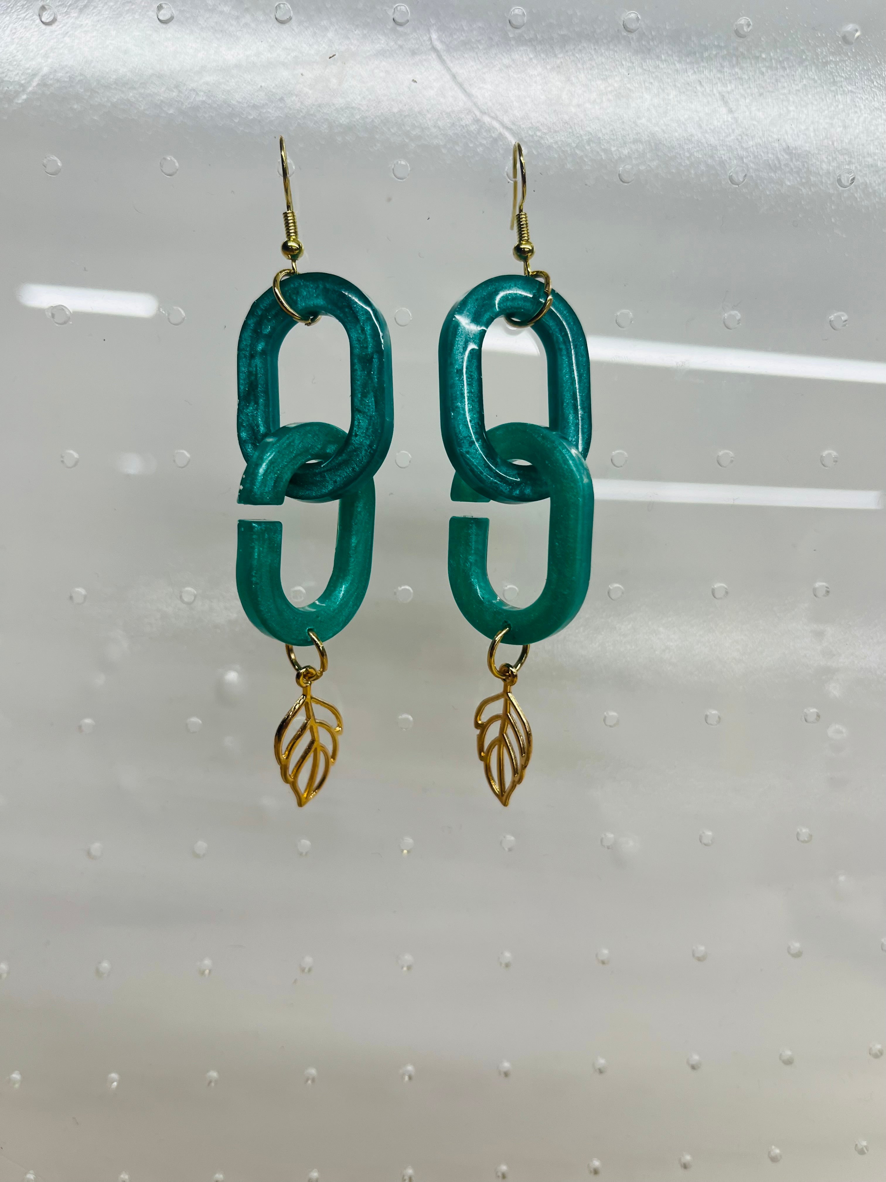 Jocelyn Earrings-Teal