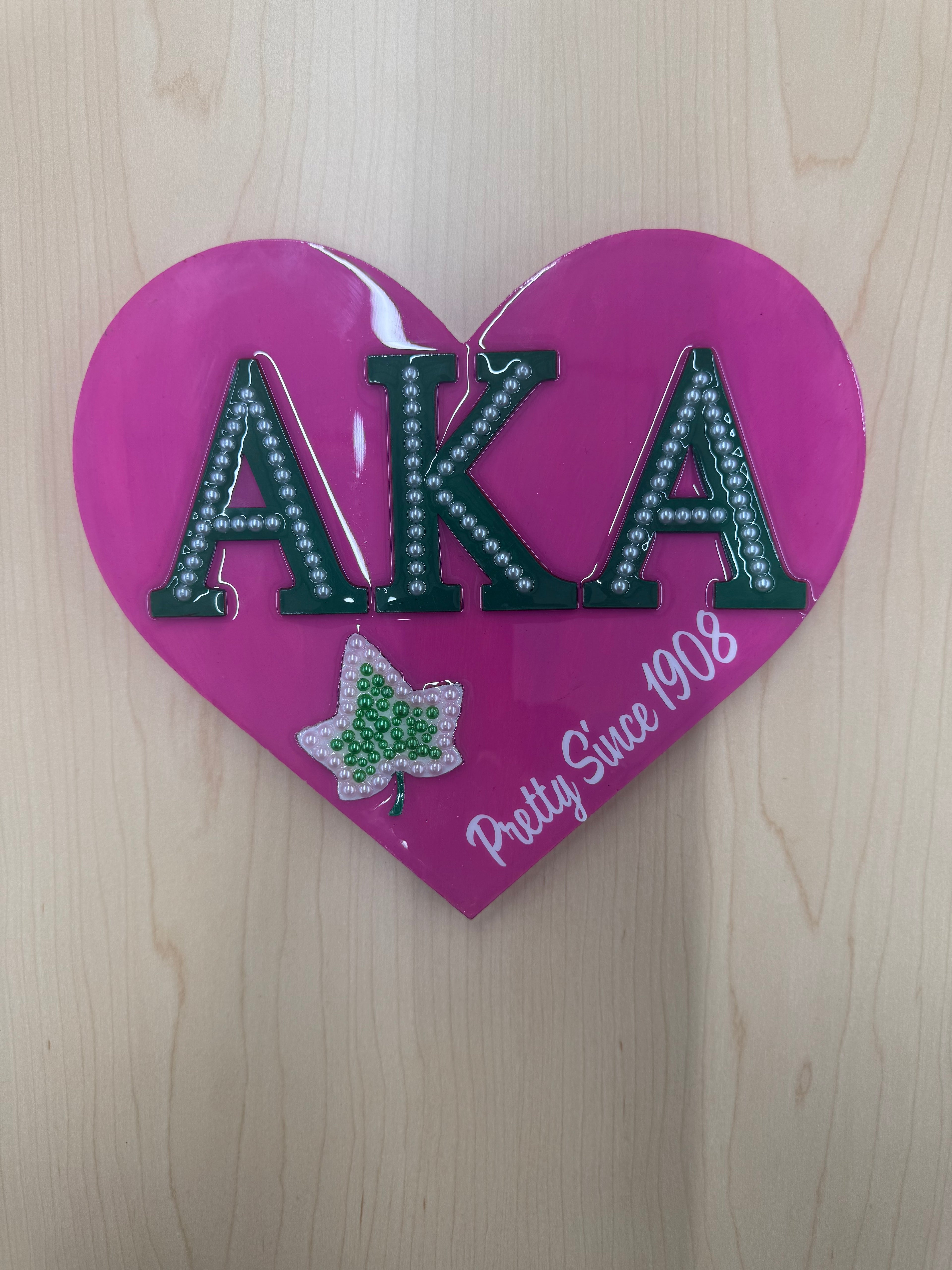 Custom Wooden Heart Keepsake