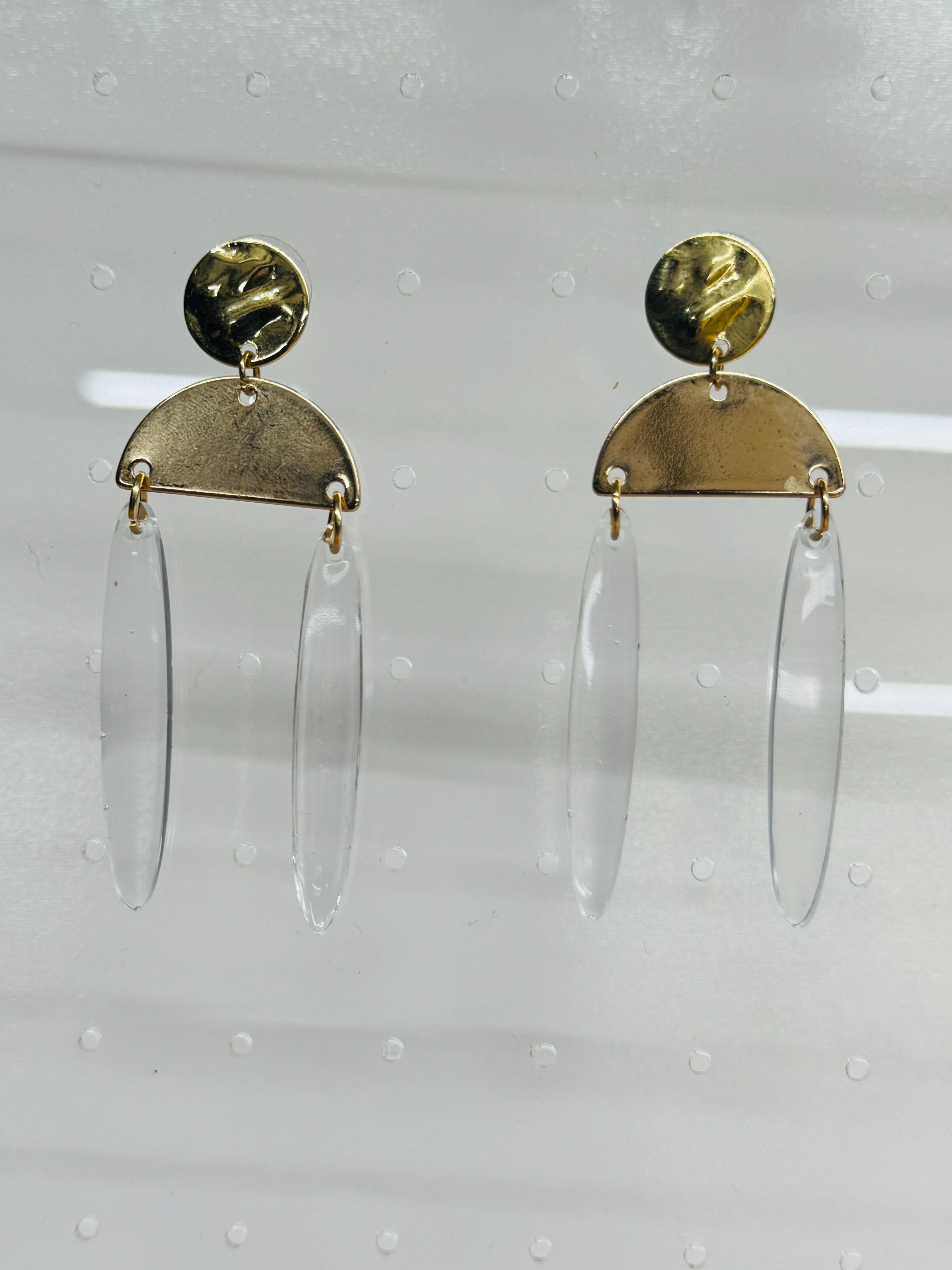Alani Earrings-Clear