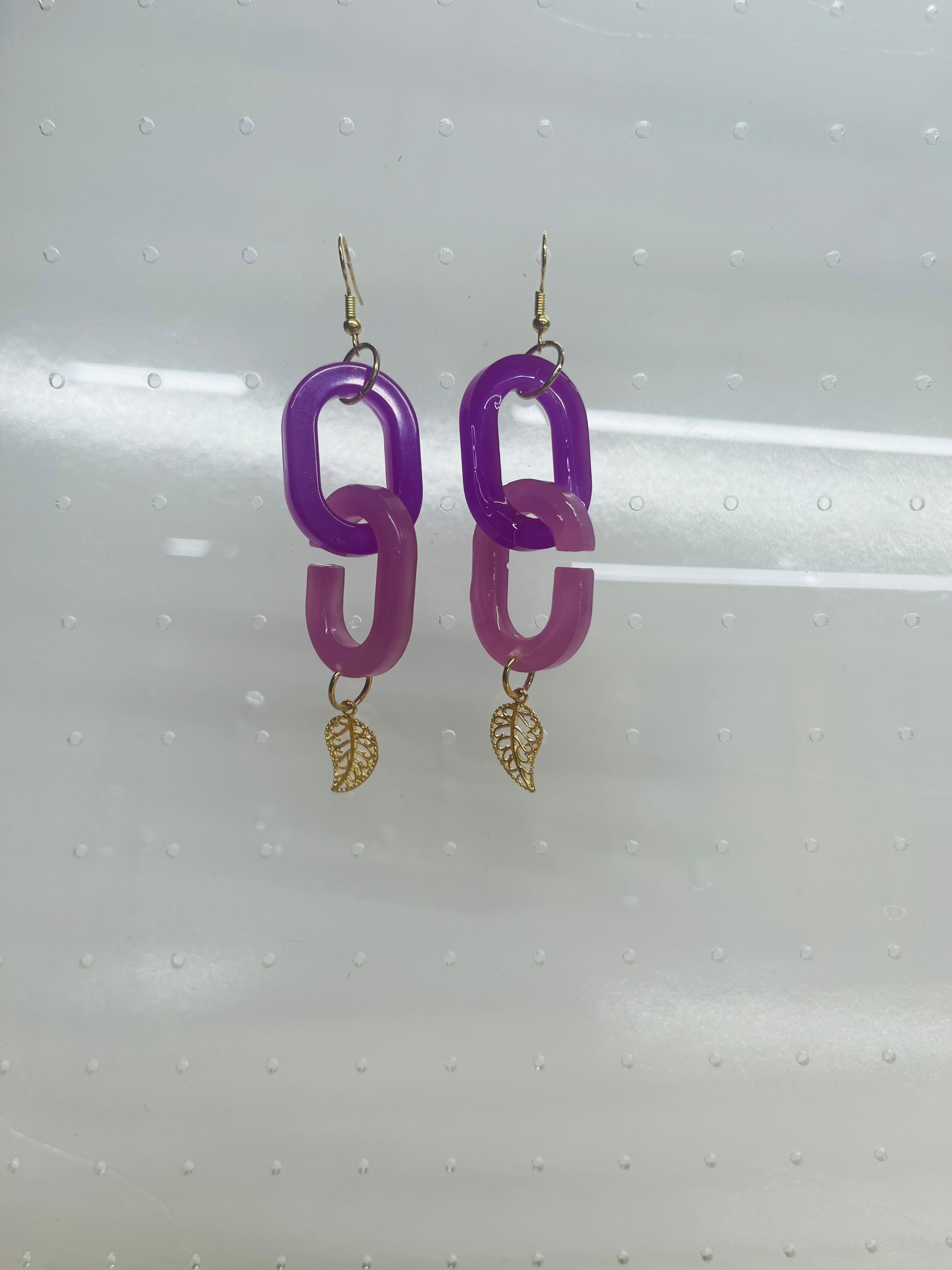 Jocelyn Earrings-Purple