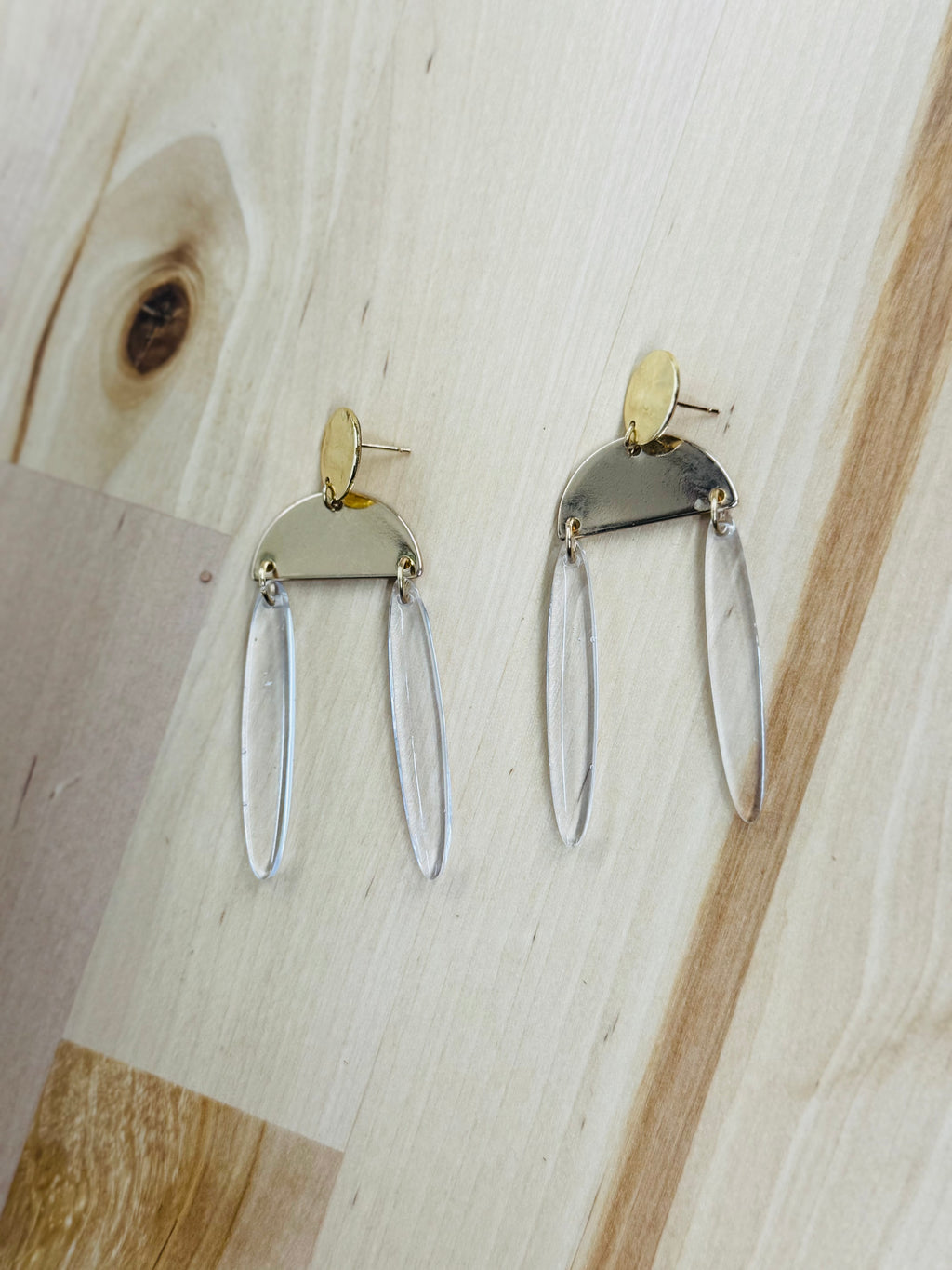 Alani Earrings-Clear