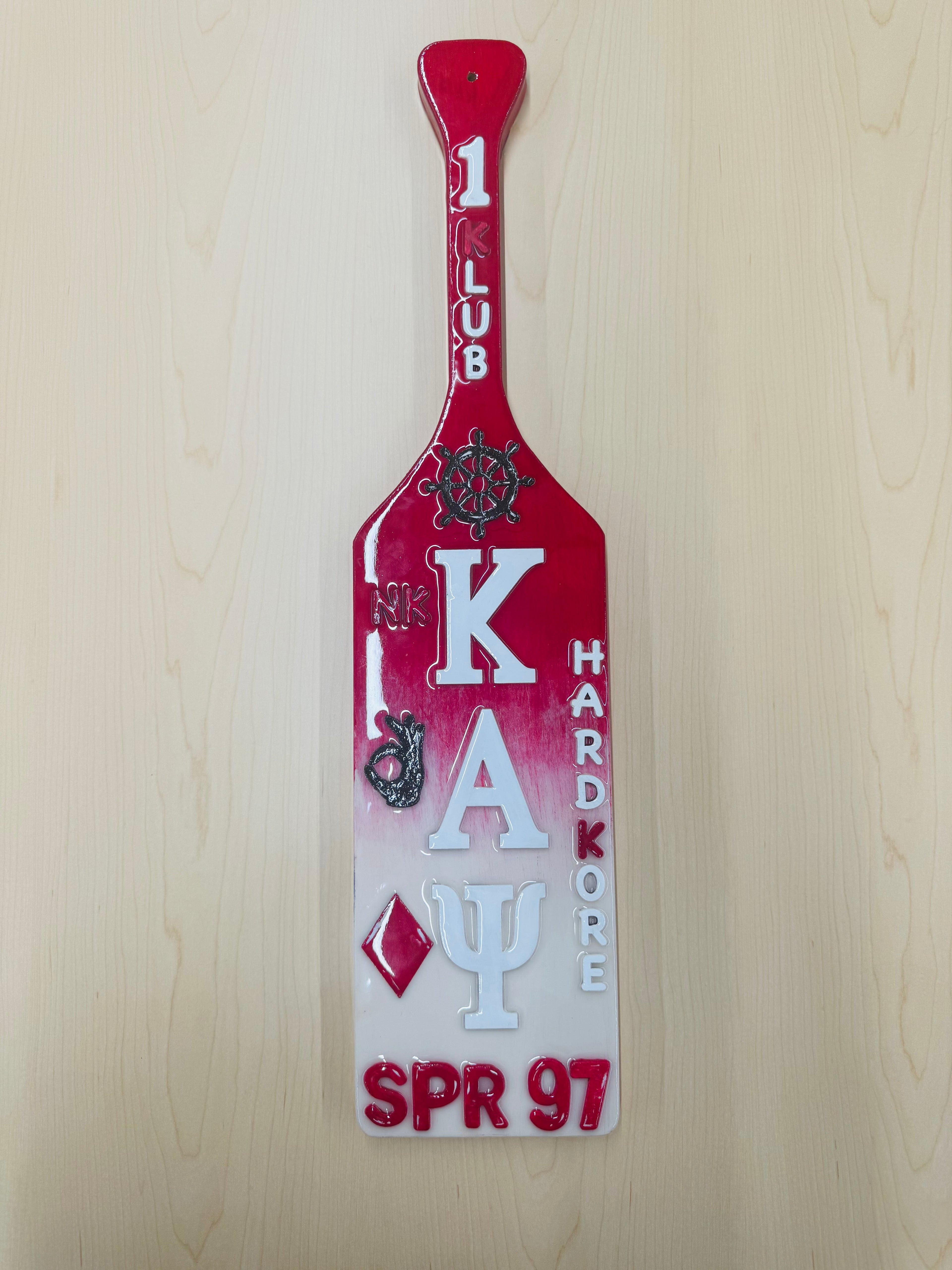 Custom Greek Paddle