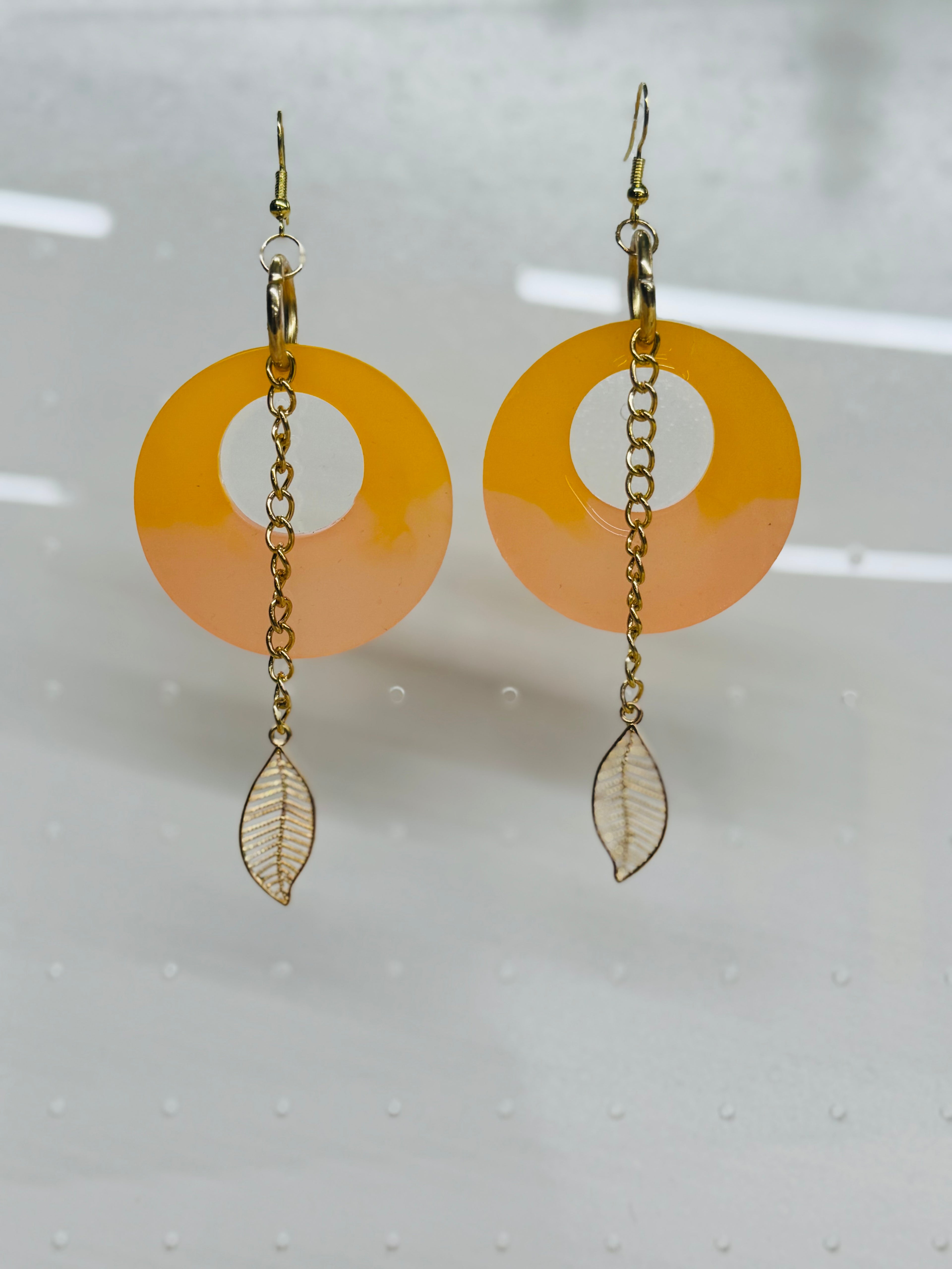 Sierra Earrings- Orange