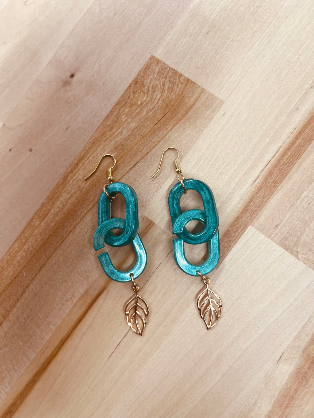 Jocelyn Earrings-Teal