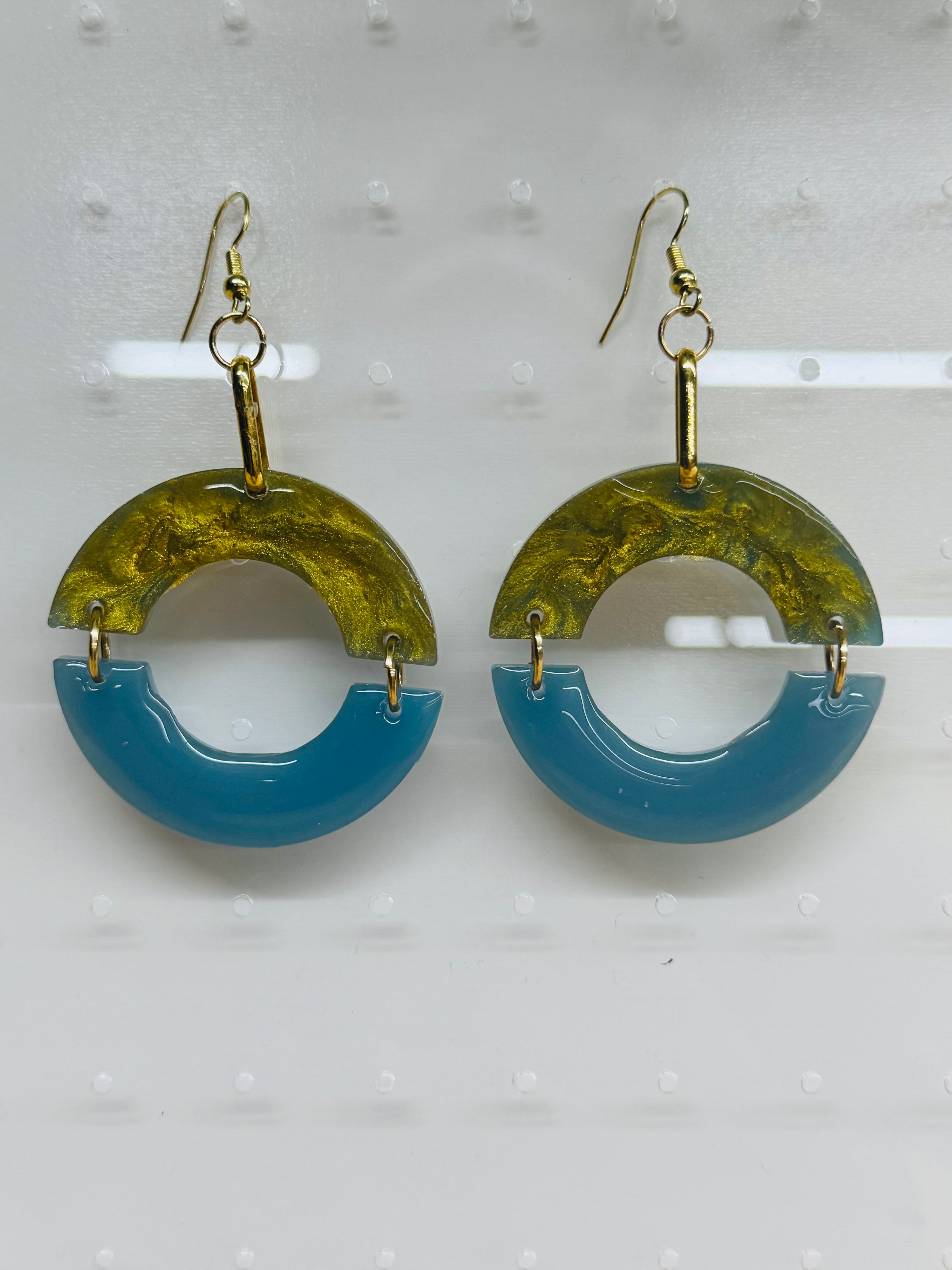 Harmony Earrings- Teal