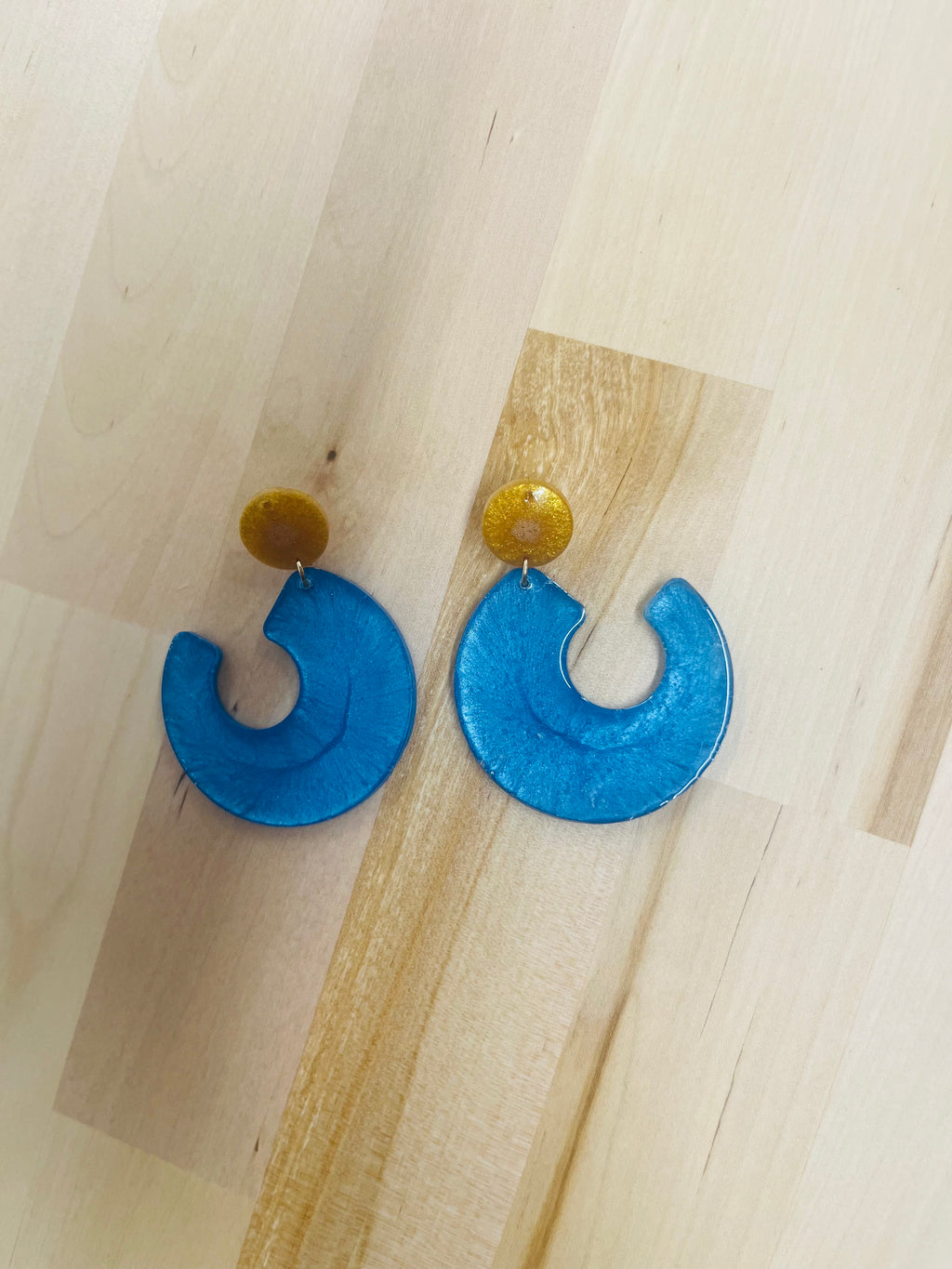 Kimberli Earrings- Blue