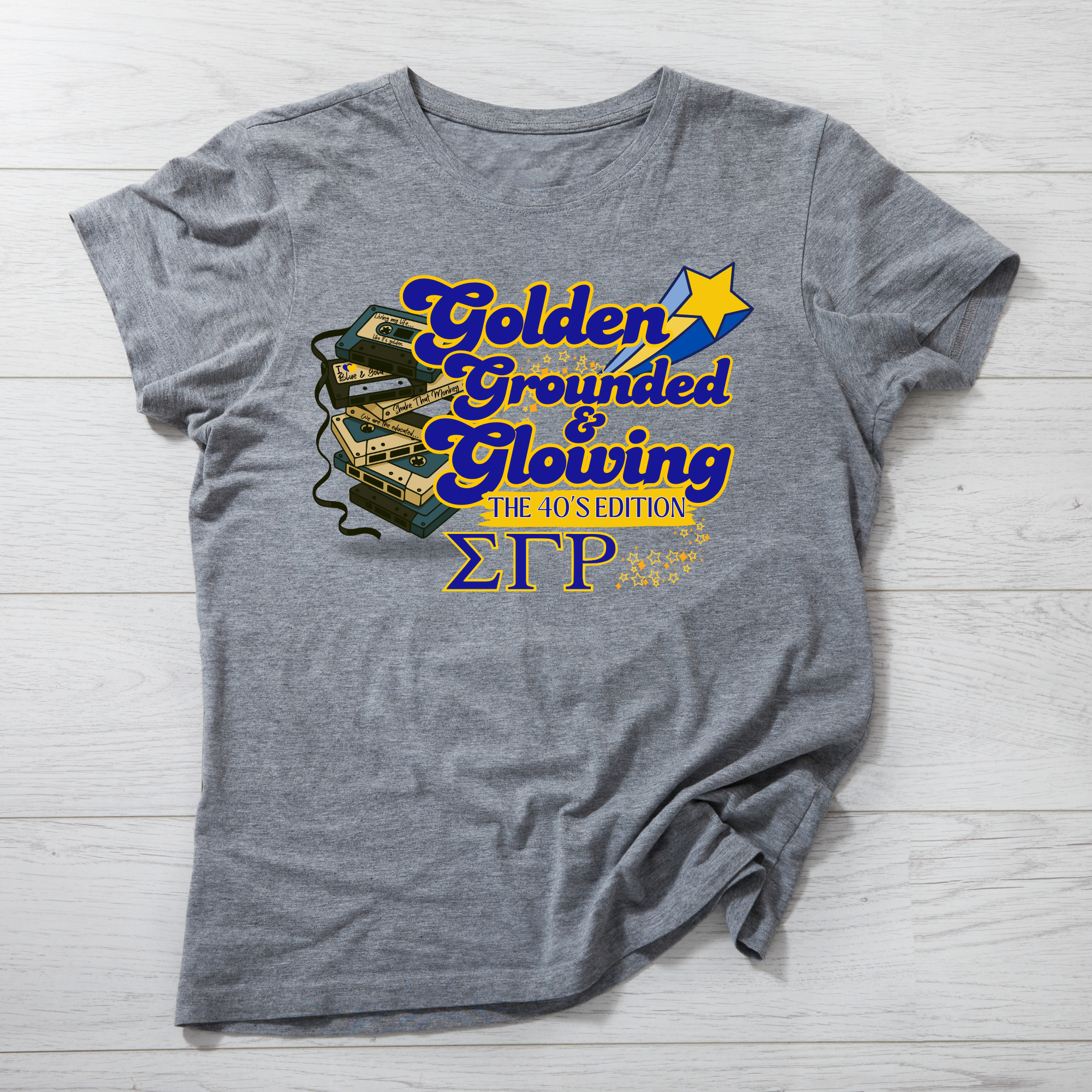 SGRho: Golden T-Shirt