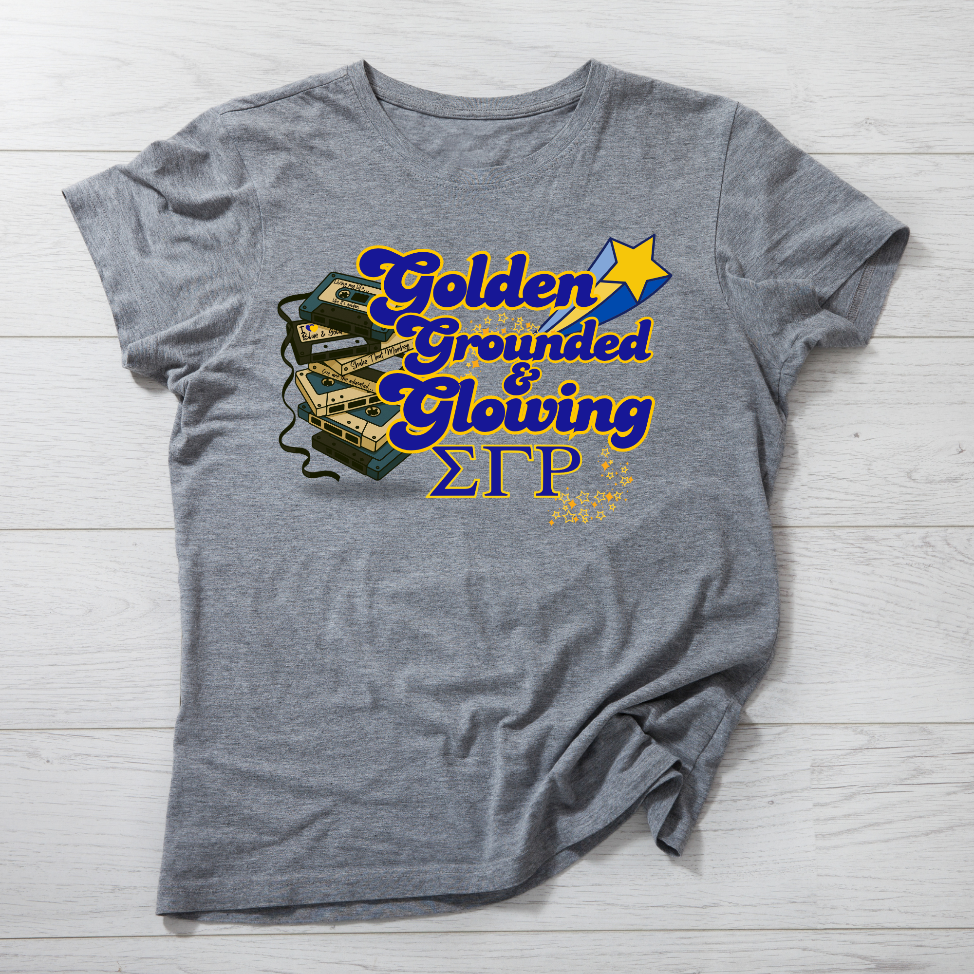 SGRho: Golden T-Shirt